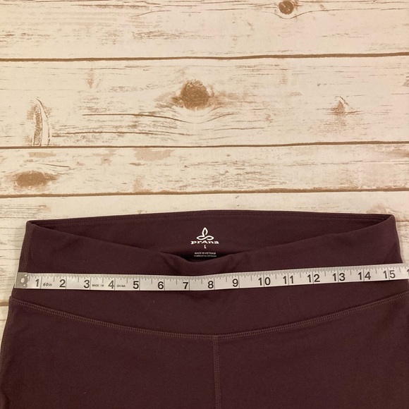 Prana Plum Purple Leggings Large - Picture 3 of 9